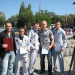 На кишиневской арене «Динамо» сегодня праздновали День спортсмена.