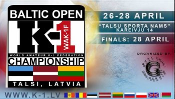 Открытый чемпионат Балтии по любительскому К-1.