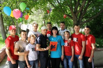 Подарки и внимание со стороны бойцов федерации WAK-1F Moldova, а именно клуба LION HINCESTI