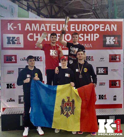 Сборная Республики Молдова WAK-1F Moldova показала блестящий результат на Чемпионате Европы!!!