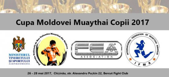 Cupa Moldovei Muay Thai Copii 2017