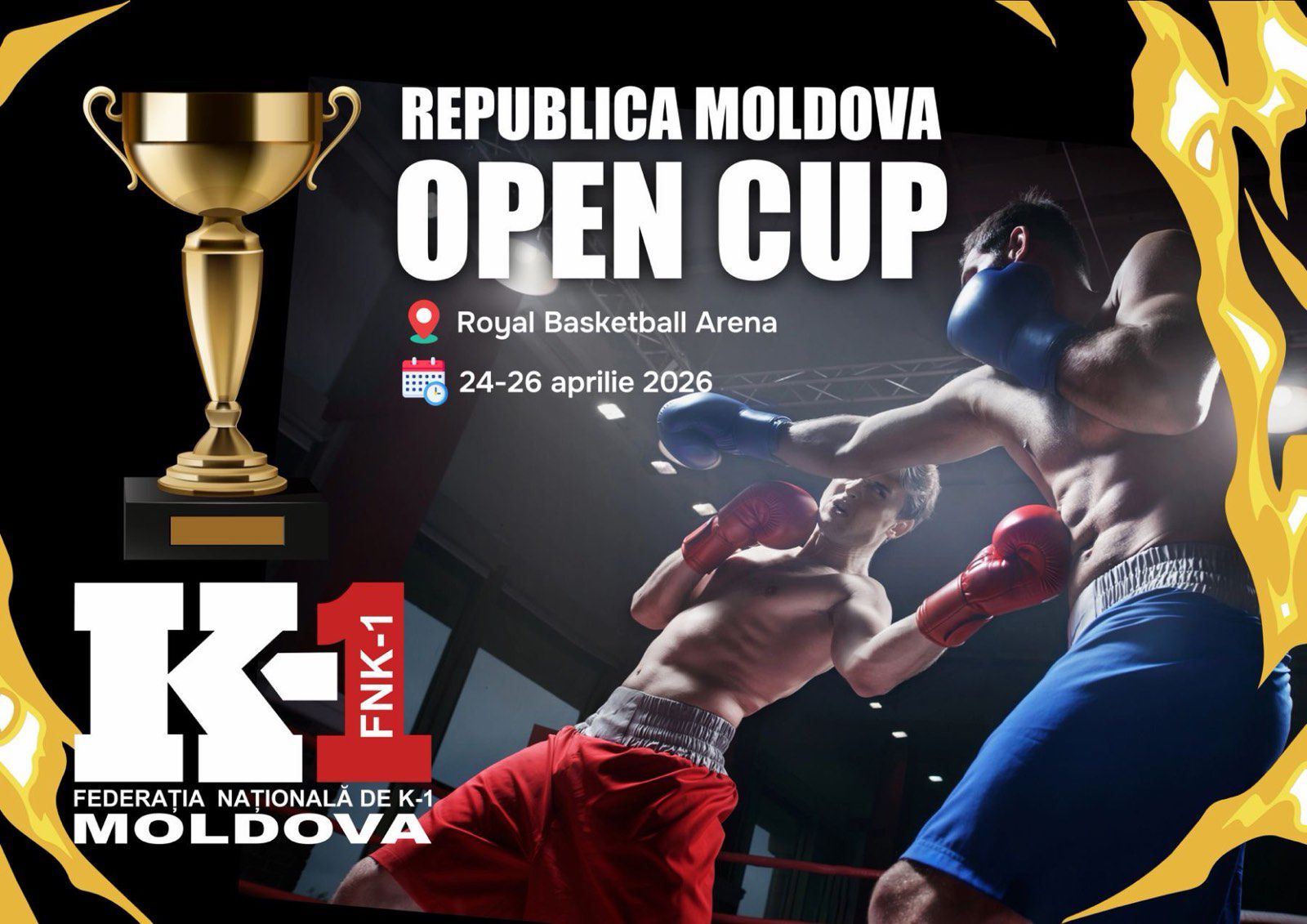 24–26 aprilie – Cupa Republicii Moldova la K-1 Amatori, organizată de Federația Națională K-1 din Republica Moldova.